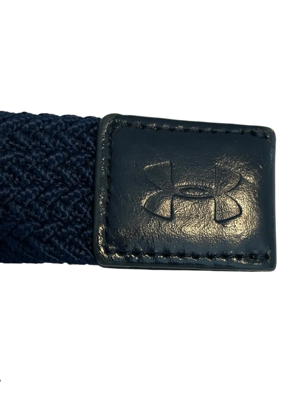 Under Armour UA Drive Belt Men’s L 32 - 40 Braided Stretch Adjustable Golf Navy